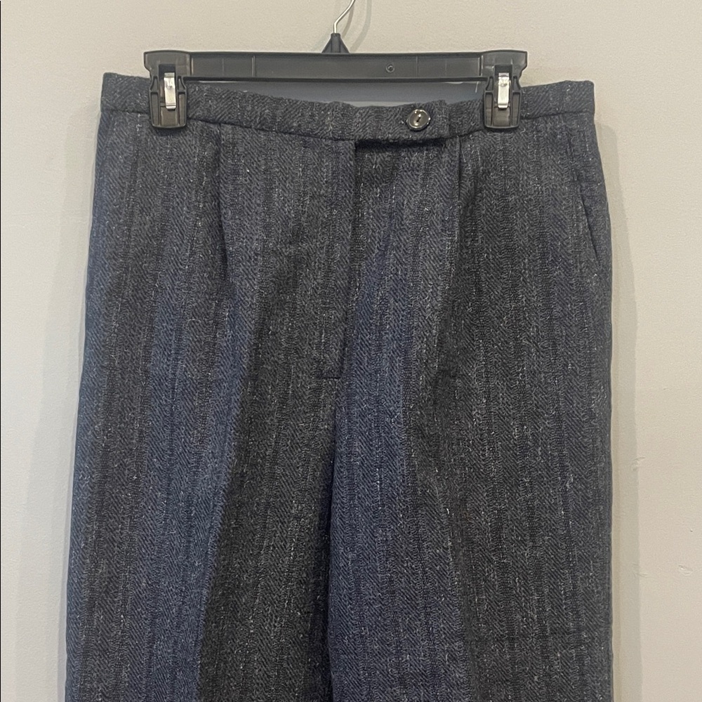 Gray Pinstripe Trousers handmade 80’s like new